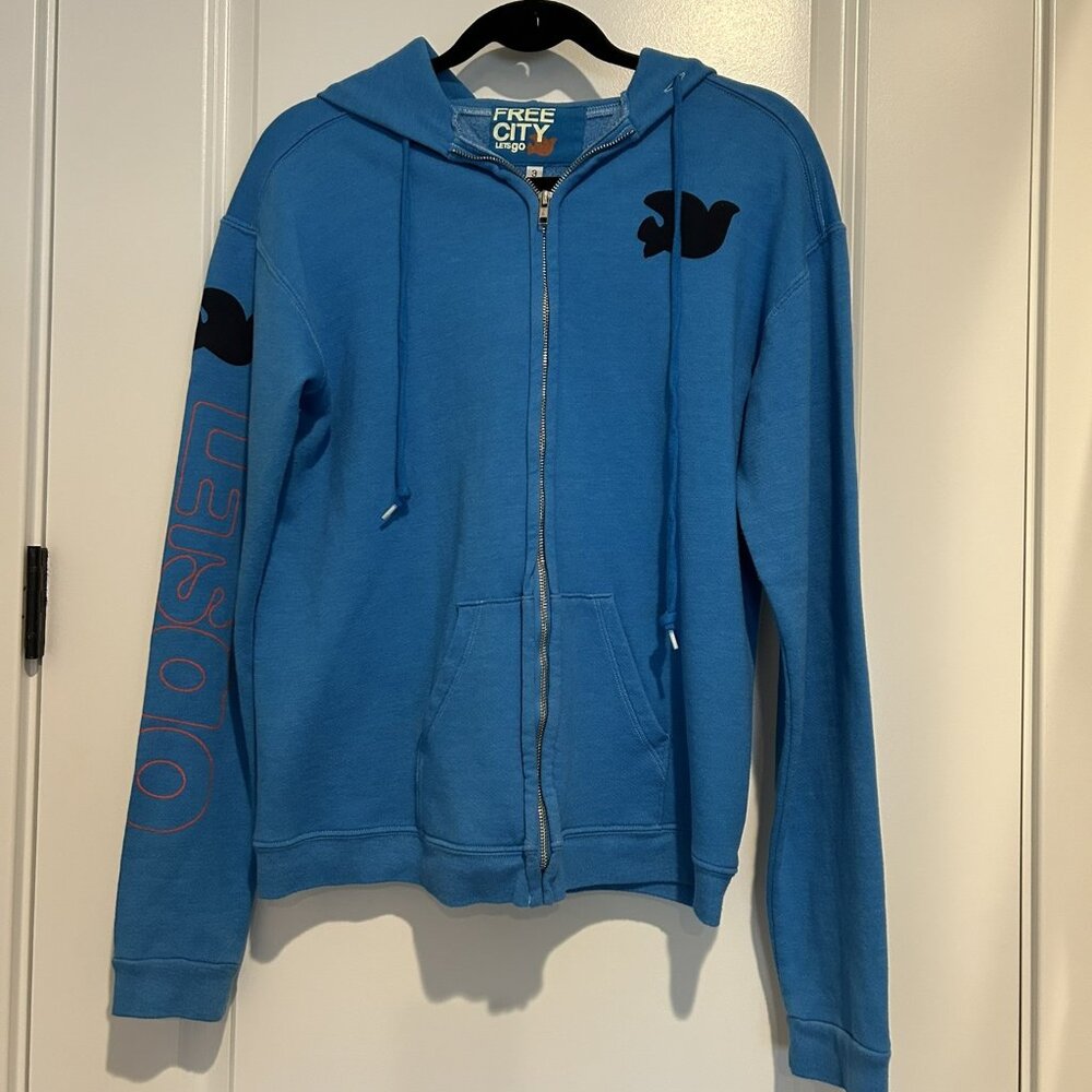Free City Blue Hoodie